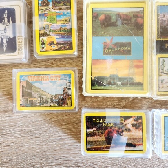 Vintage 13 Pc State & Park Playing Card Collector's Lot - Picture 3 of 6